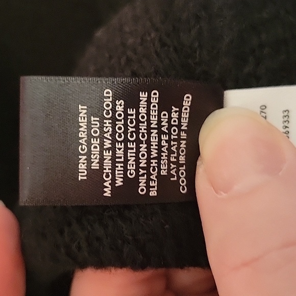 NWT Torrid long cardigan, size 2  Dusty Rose and Black with coordinating buttons - Picture 6 of 6